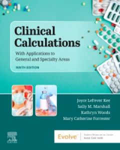 Clinical Calculations 9780323749589 Elsevier Health