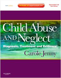 Child Abuse and Neglect