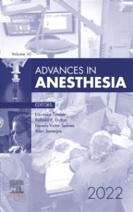 Advances in Anesthesia, 2022