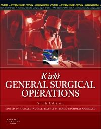 Kirk's General Surgical Operations, International Edition