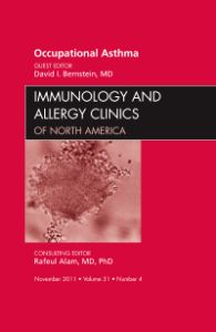 Occupational Asthma, An Issue of Immunology and Allergy Clinics