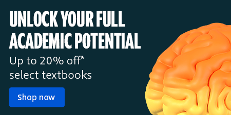 Unlock your full academic potential. Save up to twenty percent off select textbooks and exclusive offers to Complete Anatomy and Osmosis from Elsevier.